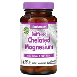 Bluebonnet Nutrition, Buffered Chelated Magnesium, 120 Vegetable Capsules