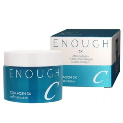 Увлажняющий крем для лица с коллагеном ENOUGH, 50 G