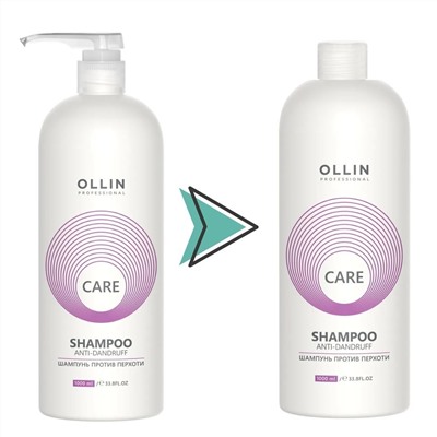 Ollin Шампунь против перхоти / Care Anti-Dandruff, 1000 мл