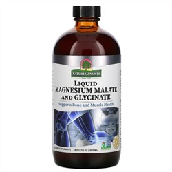 Nature's Answer, Liquid Magnesium Malate and Glycinate, 16 fl oz (480 ml)