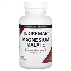 Kirkman Labs, Magnesium Malate, 120 Capsules