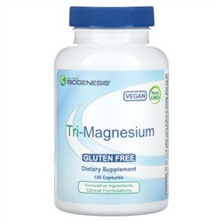 Nutra BioGenesis, Tri-Magnesium, 120 Capsules